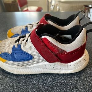 Nike Air Jordan Cadence - Kids size 1 (little kids 1) red, yellow and blue